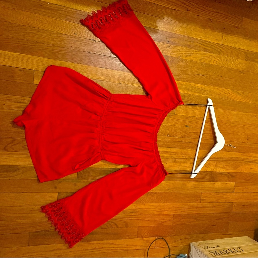 Forever 21 red mini dress short